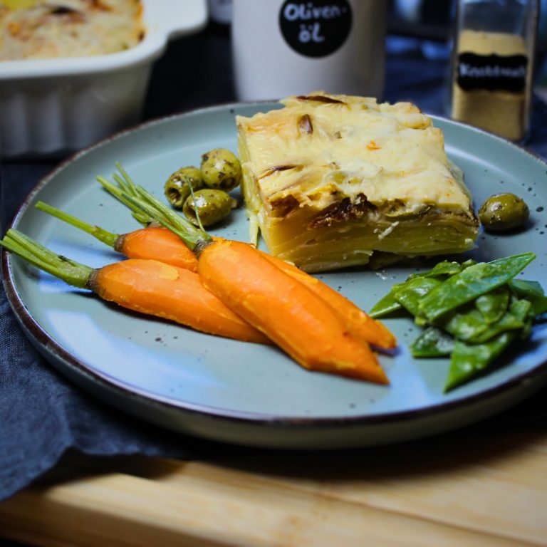 Veganes Kartoffelgratin