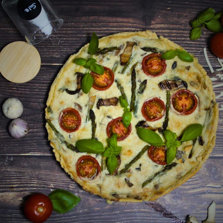 Rustikale Käse-Quiche