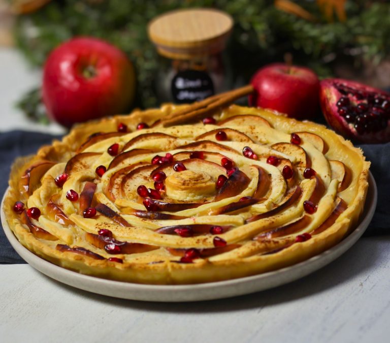 Vegane Apfeltarte