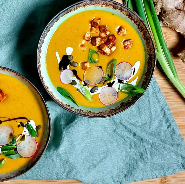 Vegane Kürbissuppe