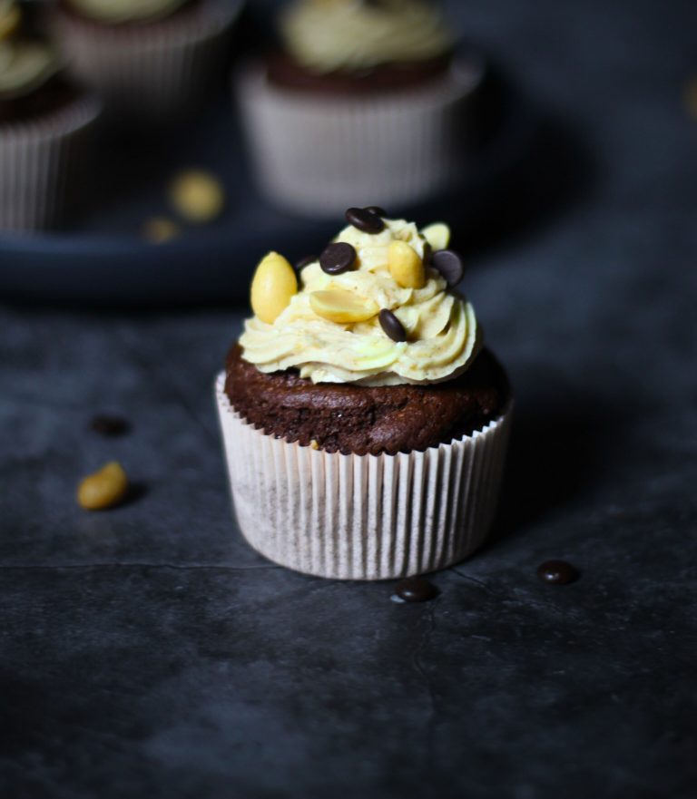 Erdnussbutter-Cupcakes